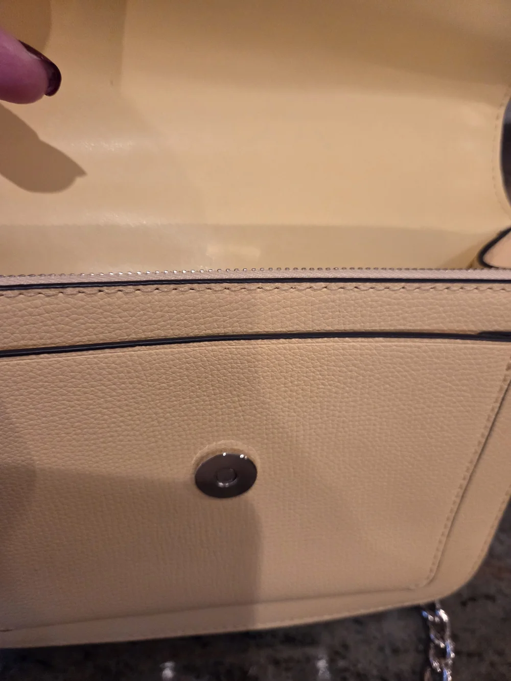 kate spade Yellow Leather Chain Shoulder Bag And Wallett